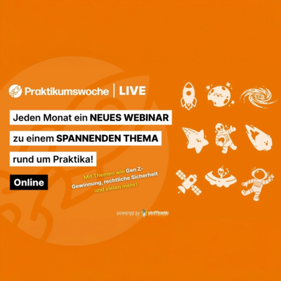 Logo Praktikumswoche Webinarreihe 2026