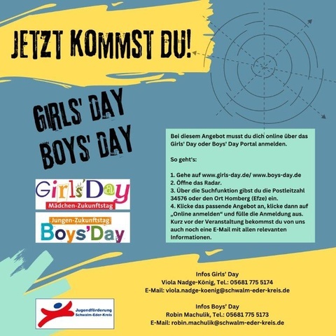 Foto zum Veranstaltungskalendereintrag "Girls' und Boys'-Day 2024"