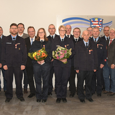 Die Geehrten aus Bad Zwesten, Felsberg, Melsungen, Morschen und Niedenstein