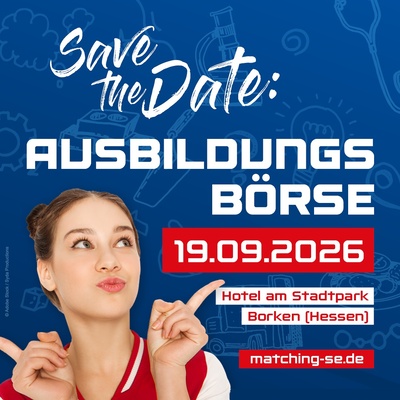 Ausbildungsbörse Schwalm-Eder Save the date