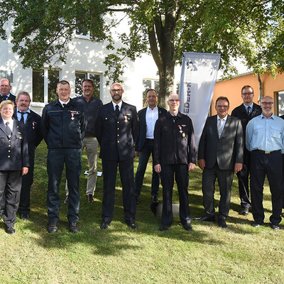 Die Geehrten aus Edermünde und Melsungen.