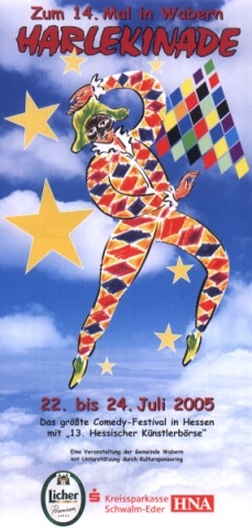 Flyer der Harlekinade