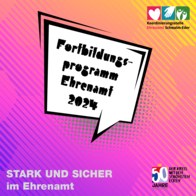 Fortbildungsprogram Ehrenamt 2024 Fortbildungsprogram Ehrenamt 2024