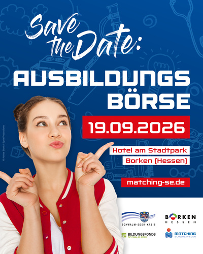 Plakat Ausbildungsbörse aktuell