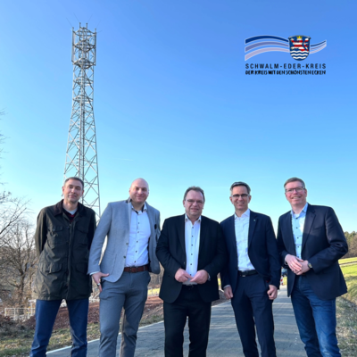Die EAM baut zwei neue Mobilfunkmasten in Knüllwald und Frielendorf