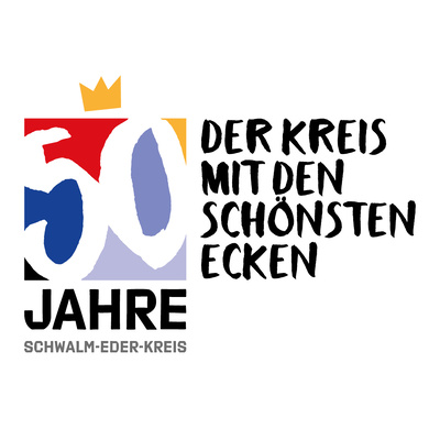 Foto zur Pressemeldung 50 Jahre Schwalm-Eder-Kreis Logo und Claim
